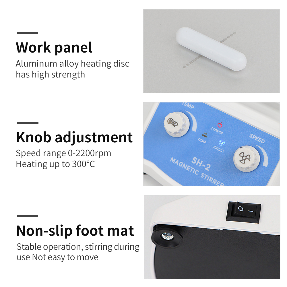 Heating Magnetic Stirrer Mixer - Lab Magnetic Stirrer Hot Plate review and price