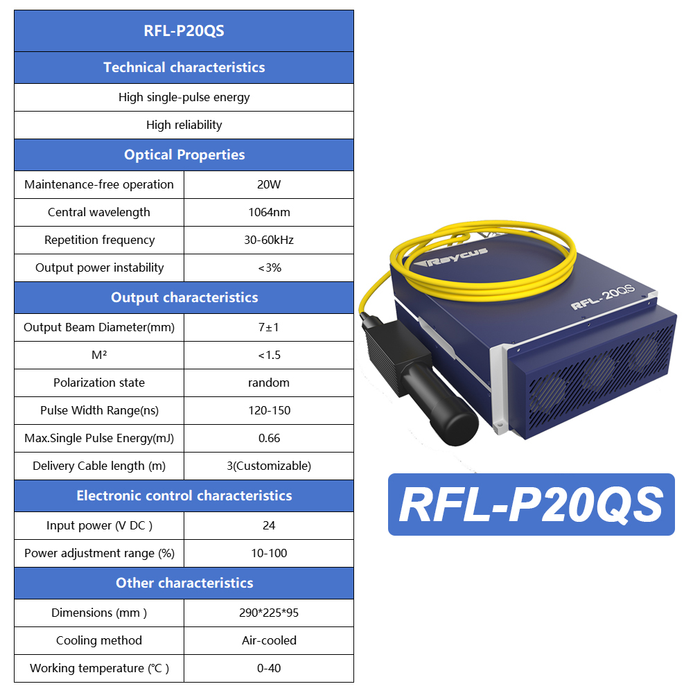 Raycus Original Laser Source R - Fiber Laser Marking Machine 30W review and price