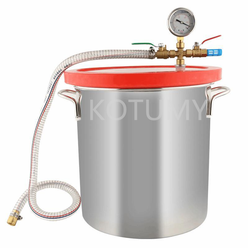 7.2L/12L/20L Stainless Steel V - Vacuum Chamber Kit With Pump review and price