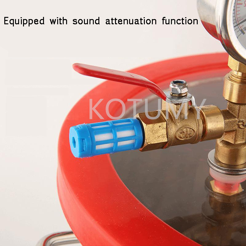 7.2L/12L/20L Stainless Steel V - Vacuum Chamber Kit With Pump review and price