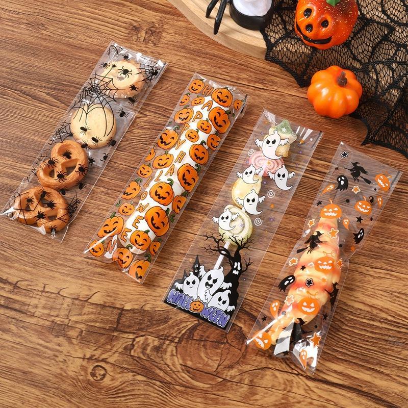50/100Pcs Halloween Self Adhes - Packaging review and price