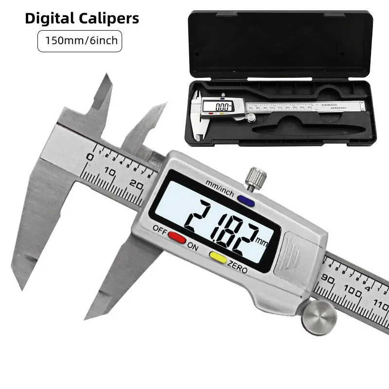 Measuring Tool Stainless Steel - Digital Caliper 150Mm Stainless Steel review and price